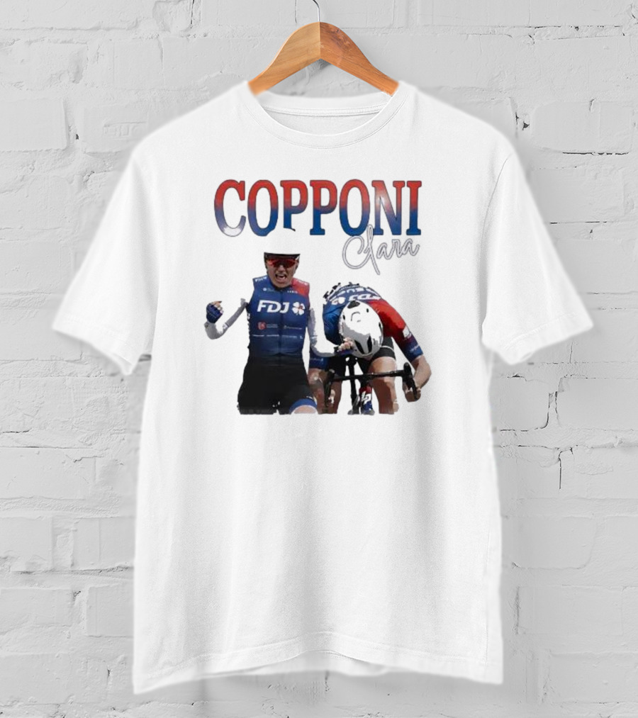 Clara Copponi FDJ Cycling Racing Champion T-Shirt