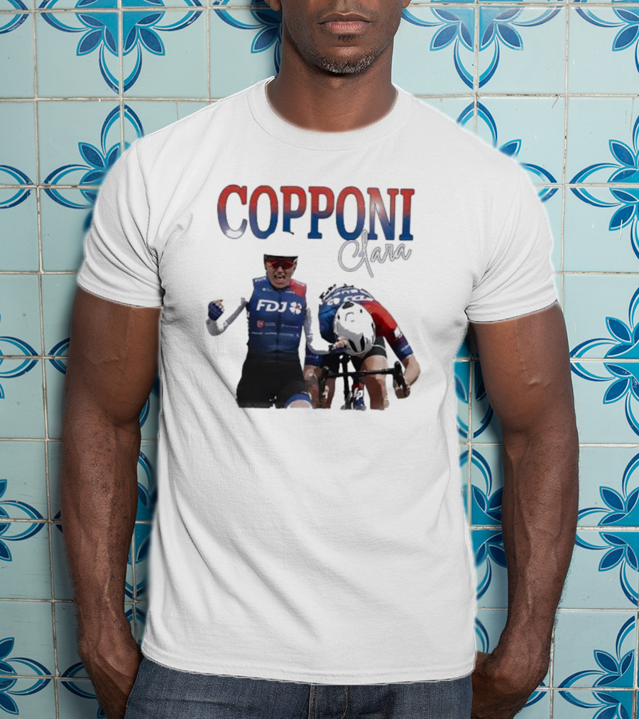 Clara Copponi FDJ Cycling Racing Champion T-Shirt