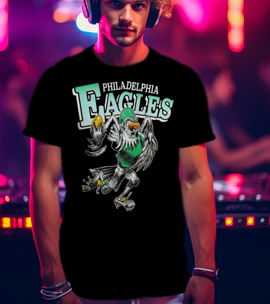 Philadelphia Eagles Vintage Mascot T-Shirt