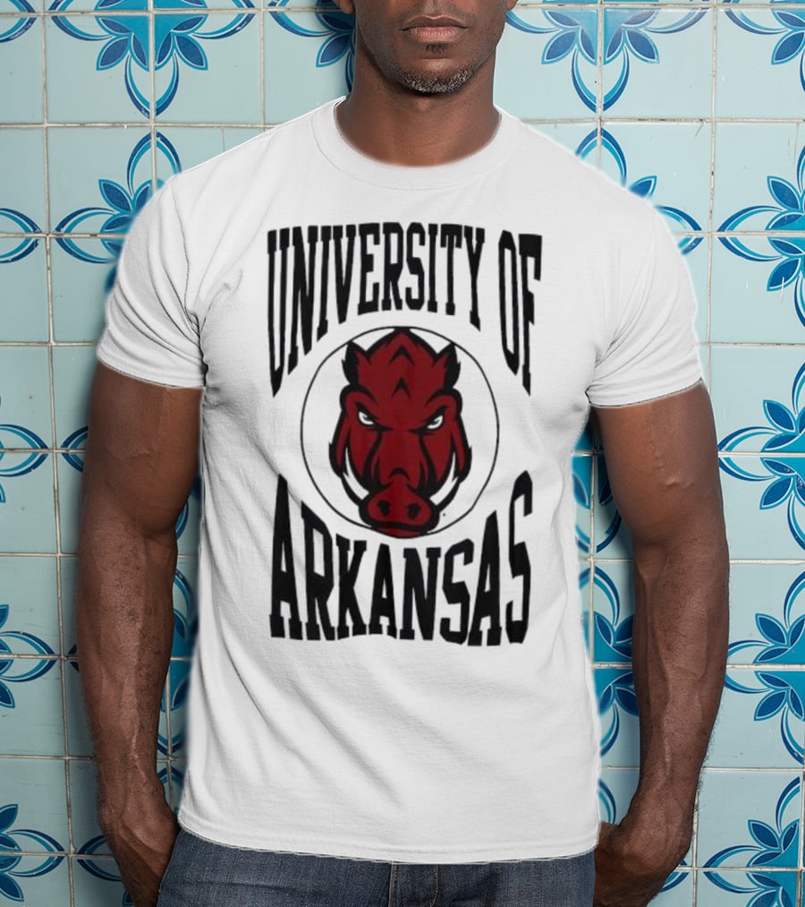 University Of Arkansas Razorbacks Lightweight Crew 3.0 T-Shirt