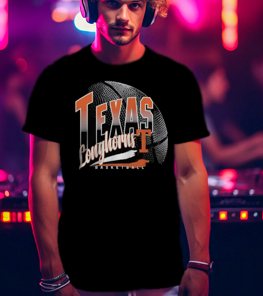 Texas Longhorns Basketball University Of Texas At Austin Madness Victory Road T-Shirt