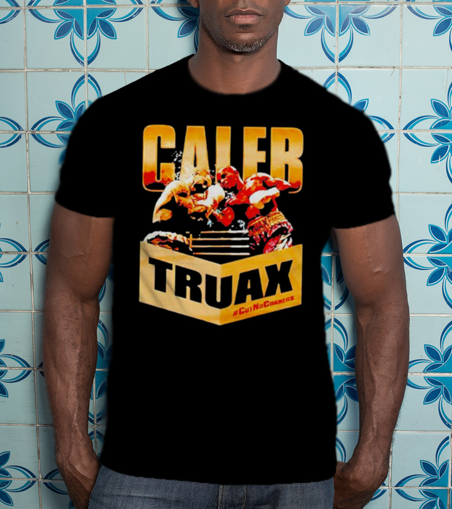 Caleb Truax Boxing Knockout #CutNoCorners T-Shirt