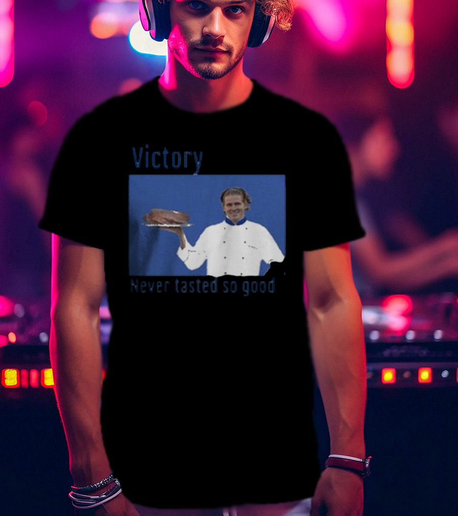 Victory Never Tasted So Good Chargers Justin Herbert Brisket T-Shirt