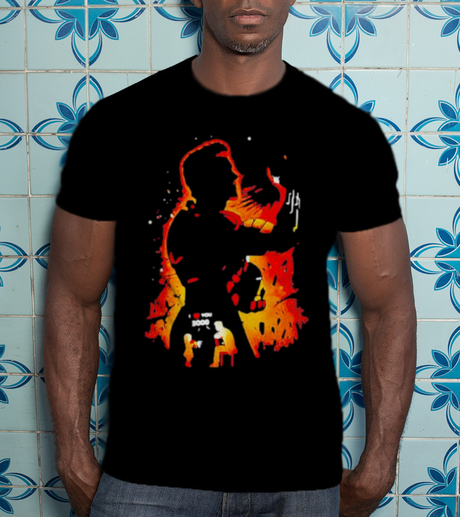 I Love You 3000 Man Of Iron Halloween T-Shirt