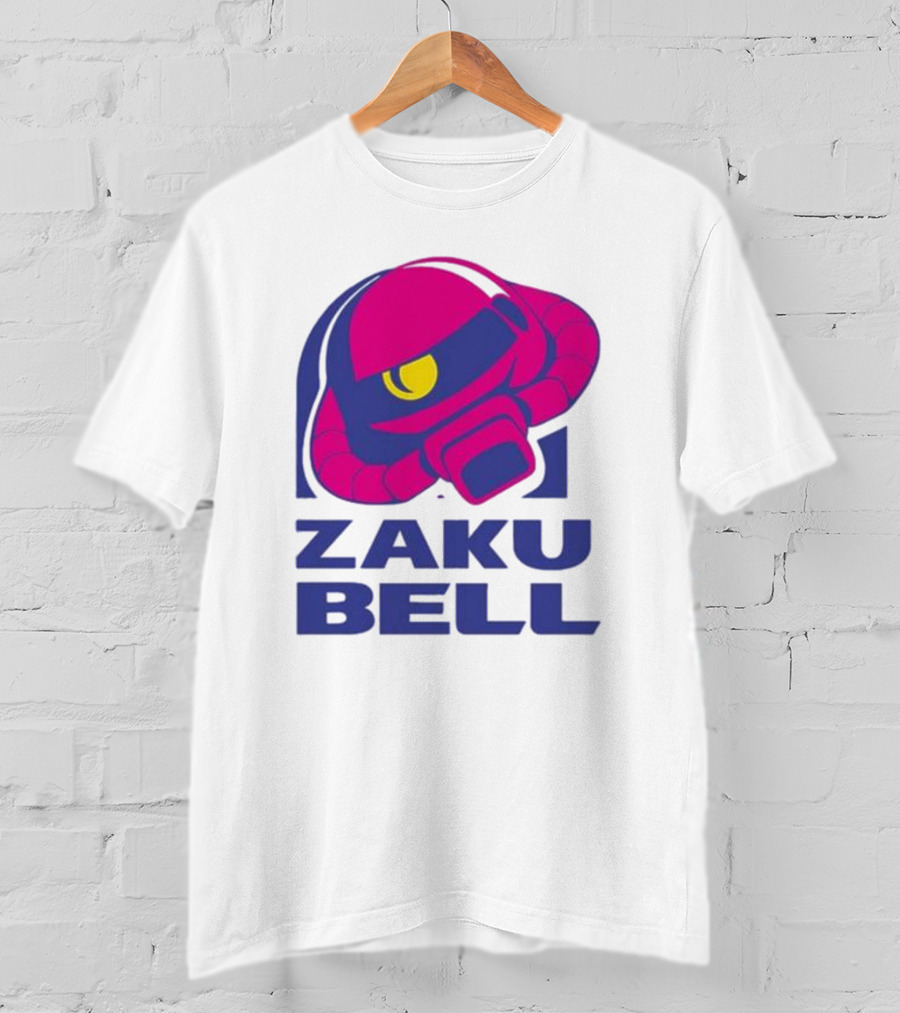 Dead Set Media Zaku Bell Mecha Fast Food Mashup T-Shirt