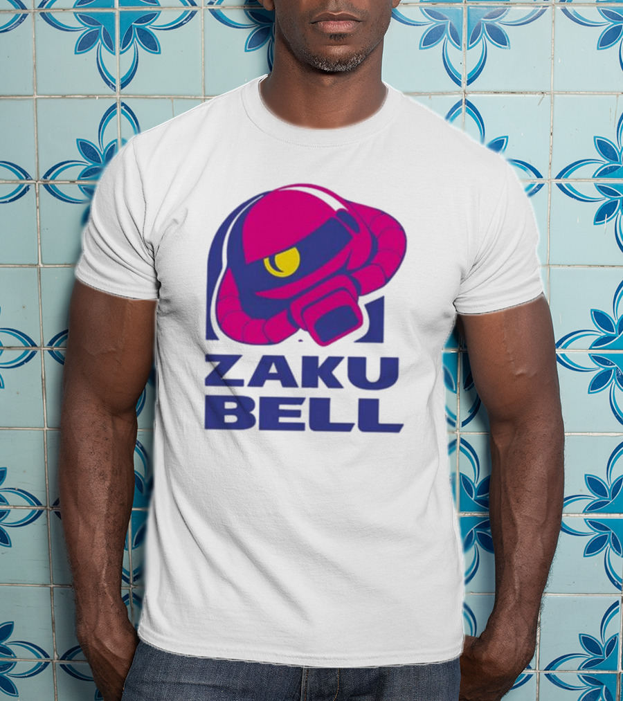 Dead Set Media Zaku Bell Mecha Fast Food Mashup T-Shirt