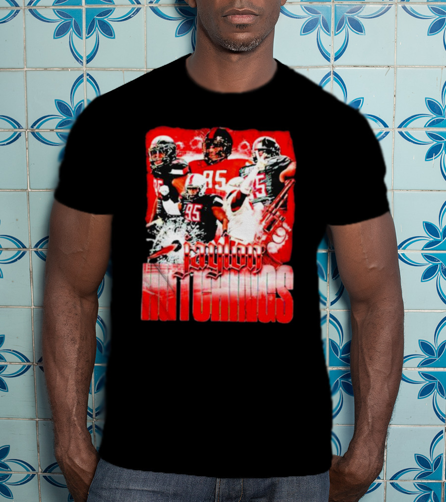 Jaylon Hutchings 95 Red Football Legends T-Shirt
