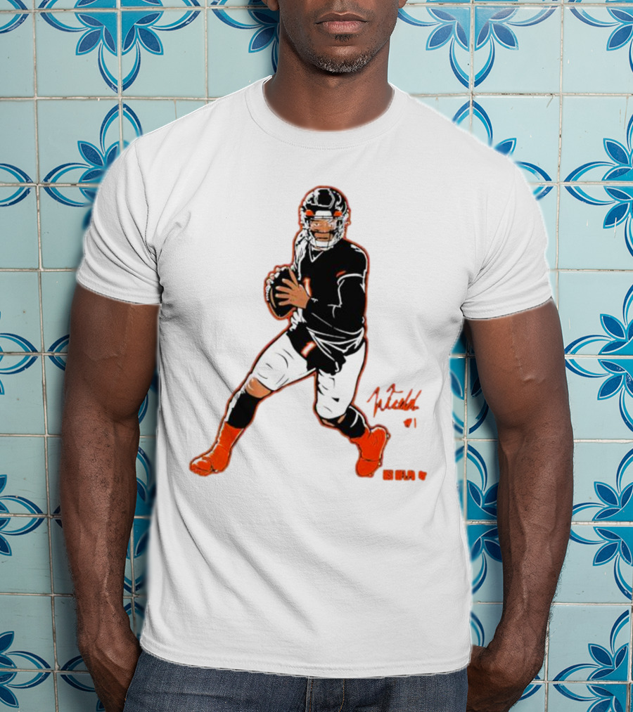 Fields #1 NFLPA Signature Pose T-Shirt
