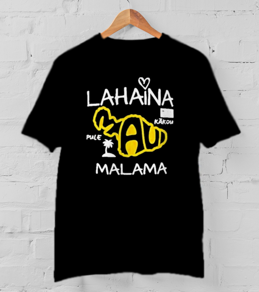 Lahaina Malama Maui Kākou Pule Love And Peace Awareness T-Shirt
