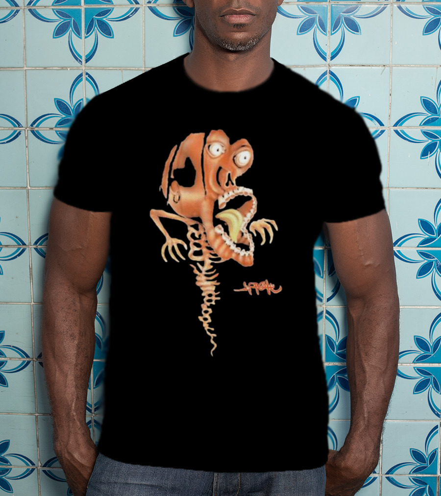 Travis Scott Annihilator Surreal Skeleton T-Shirt