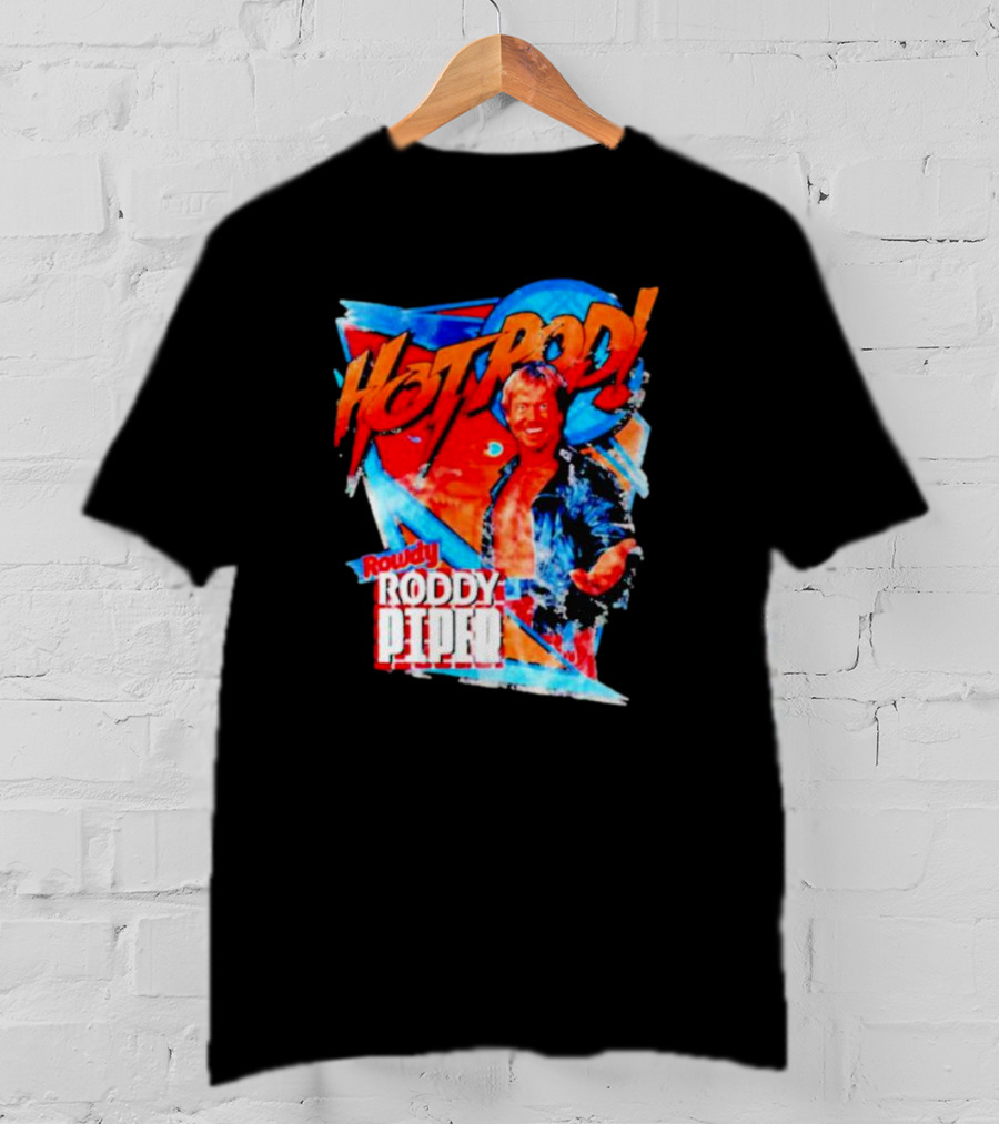 Rowdy Roddy Piper Hot Rod Iconic Wrestling T-Shirt