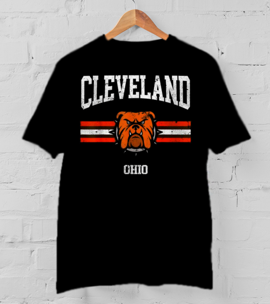 Cleveland Ohio Bulldog T-Shirt