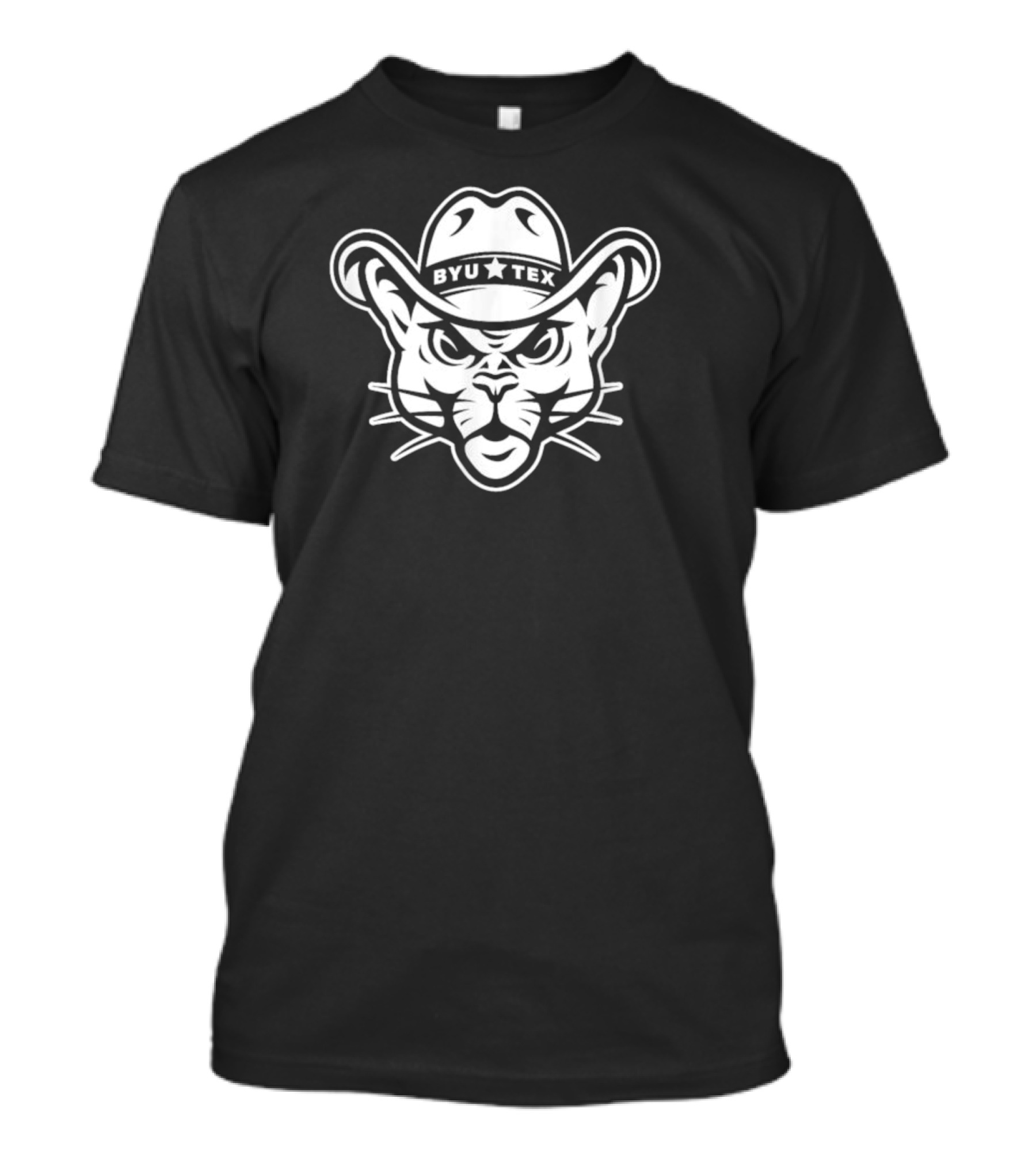 BYU Tex Football Game Ben Harma Cougar Cowboy T-Shirt