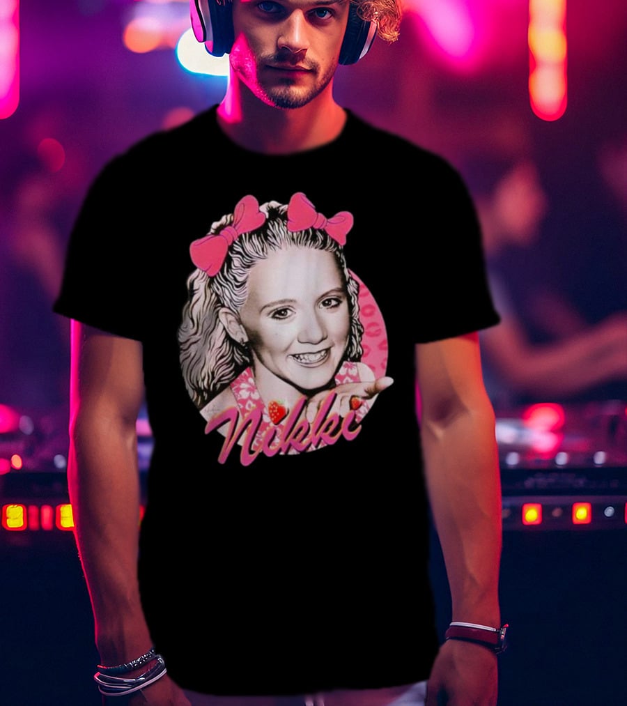 Nikki Nordacious Pink Bow T-Shirt