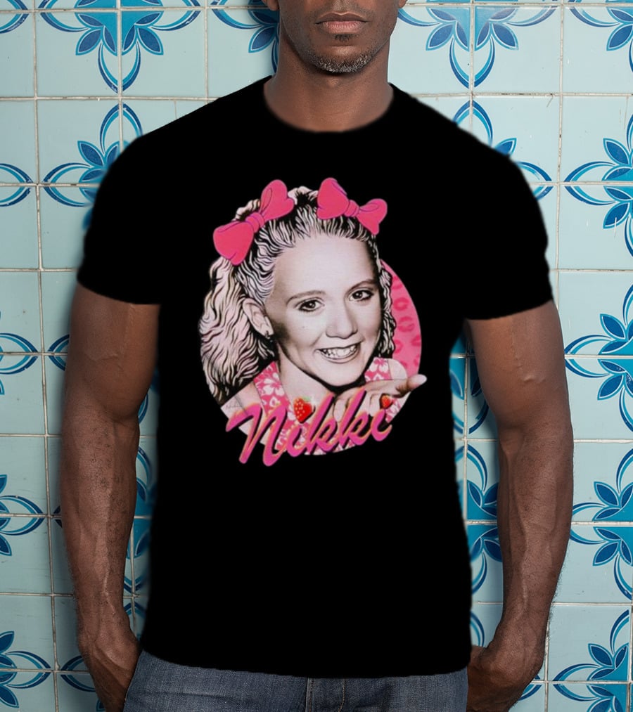 Nikki Nordacious Pink Bow T-Shirt