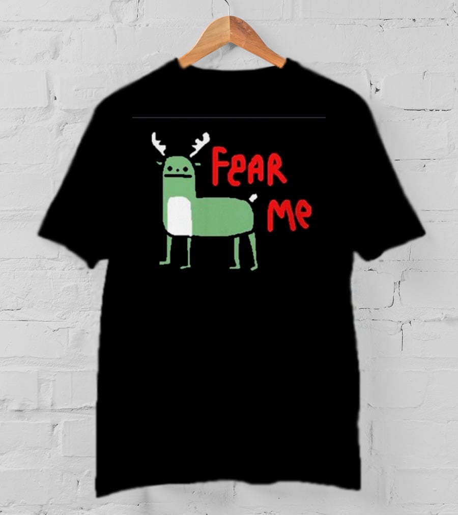 Buck Fear Me Spooky Deer T-Shirt