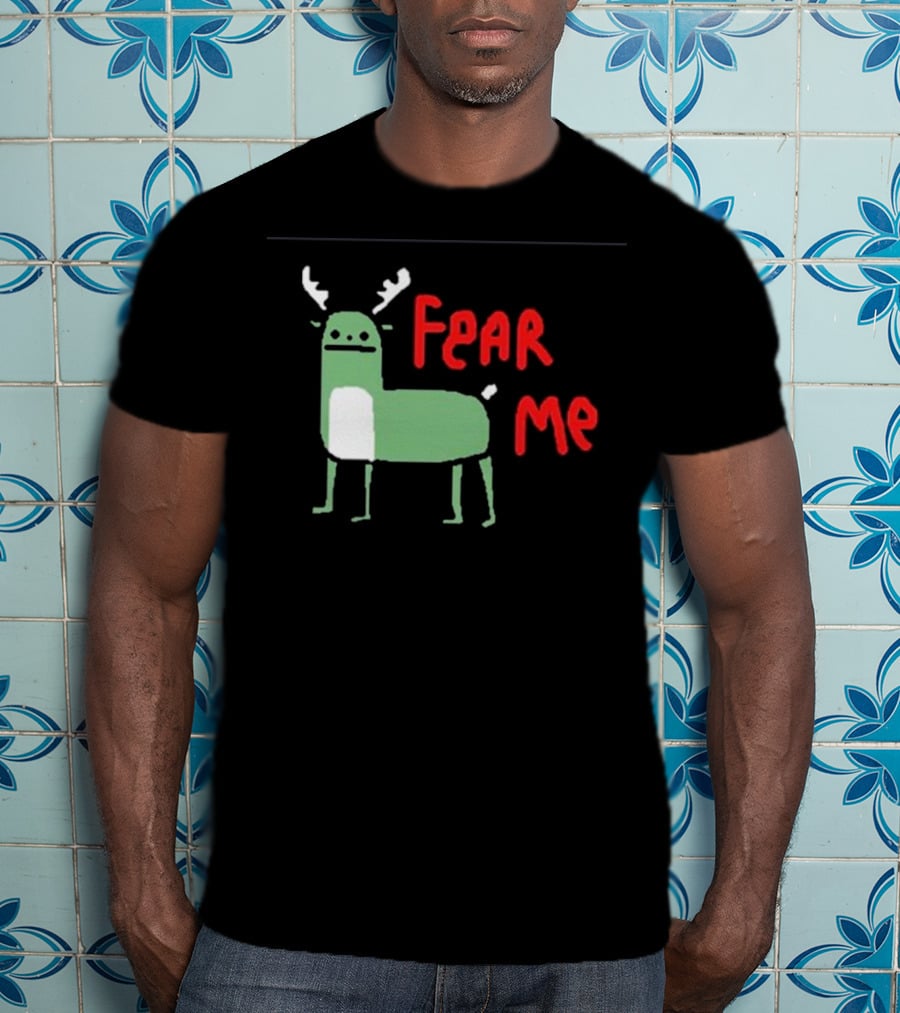 Buck Fear Me Spooky Deer T-Shirt