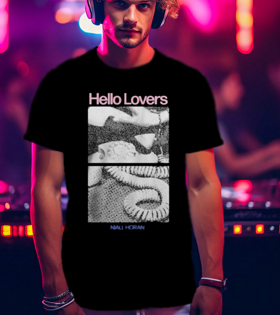Hello Lovers Niall Horan Vintage Telephone T-Shirt