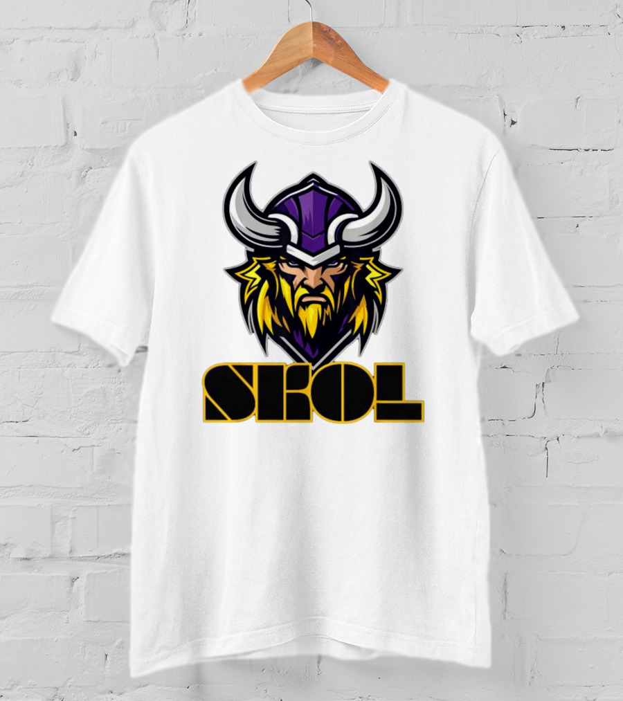 Minnesota Vikings Skol Scandinavian Pride Viking T-Shirt