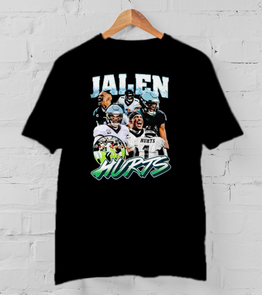 Jalen Hurts Football Images T-Shirt