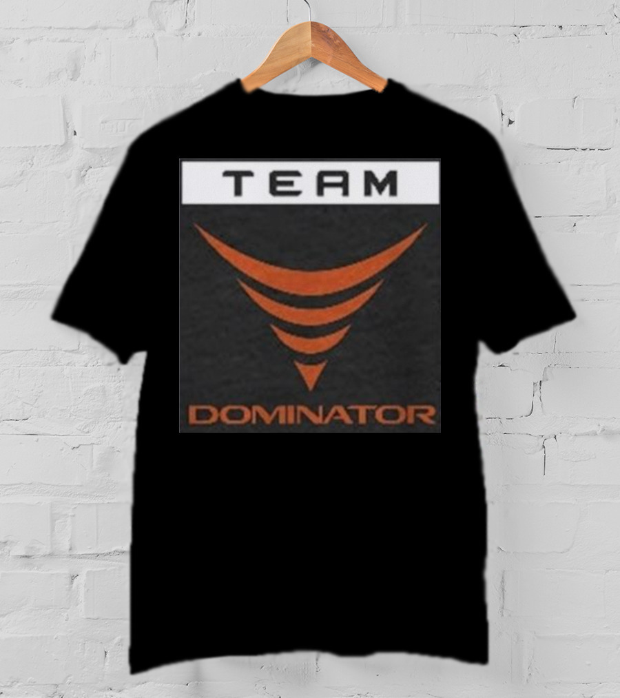 TEAM Dominator Minimal Logo Athletic T-Shirt