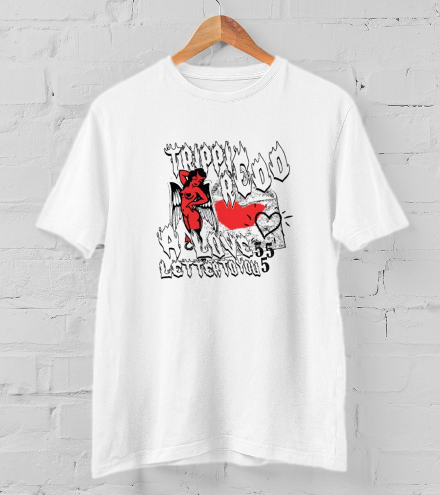 Trippie Redd A Love Letter To You 555 X MST Devil Heart T-Shirt
