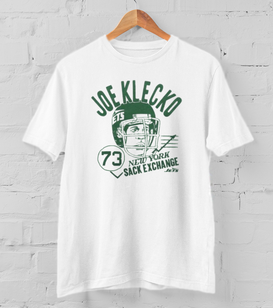 Joe Klecko New York Jets 73 Sack Exchange T-Shirt