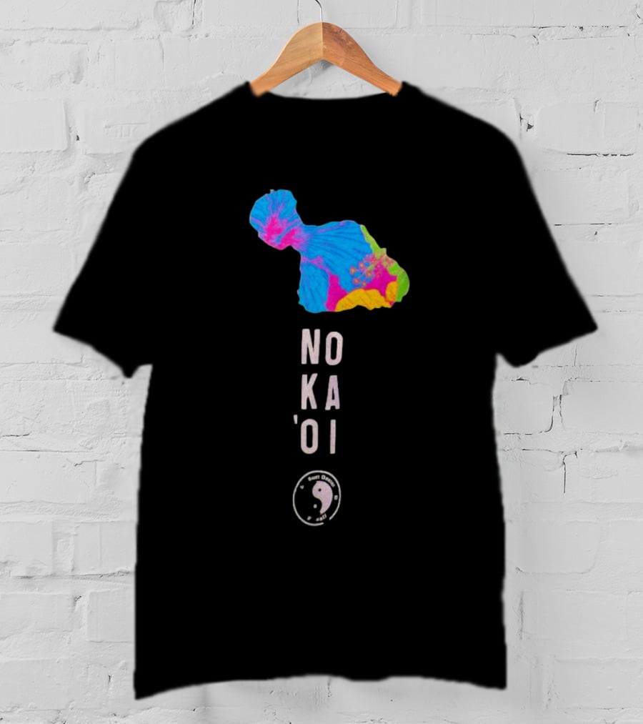 T&C Surf Mālama Maui No Ka ‘Oi Hawaii Symbolic Map T-Shirt