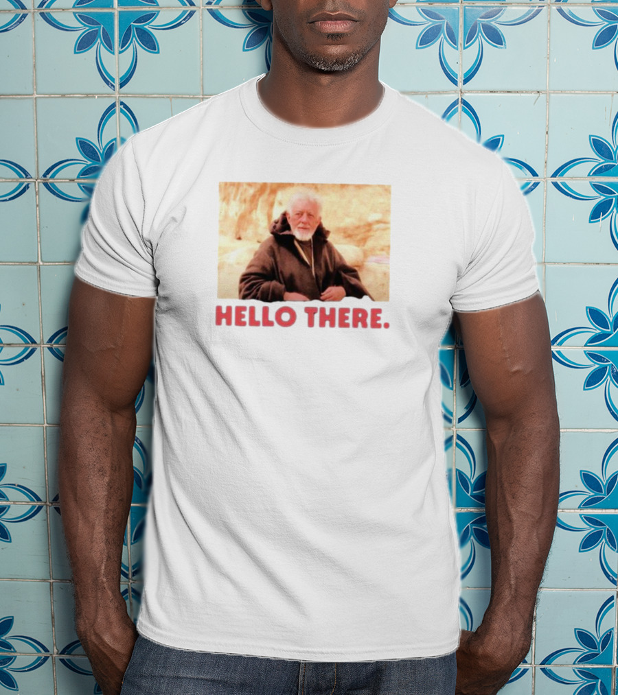 Alec Guinness Obi-Wan Kenobi Hello There Iconic Star Wars T-Shirt