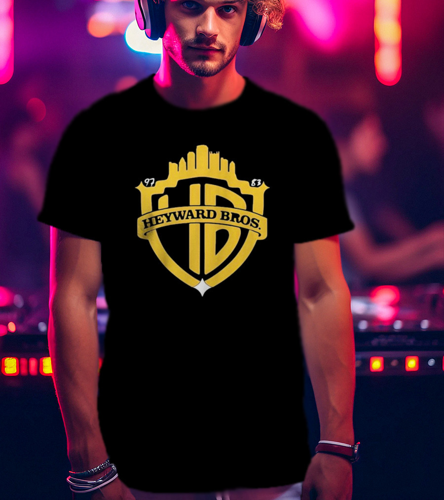 Heyward Bros 97 83 Yellow Crest T-Shirt