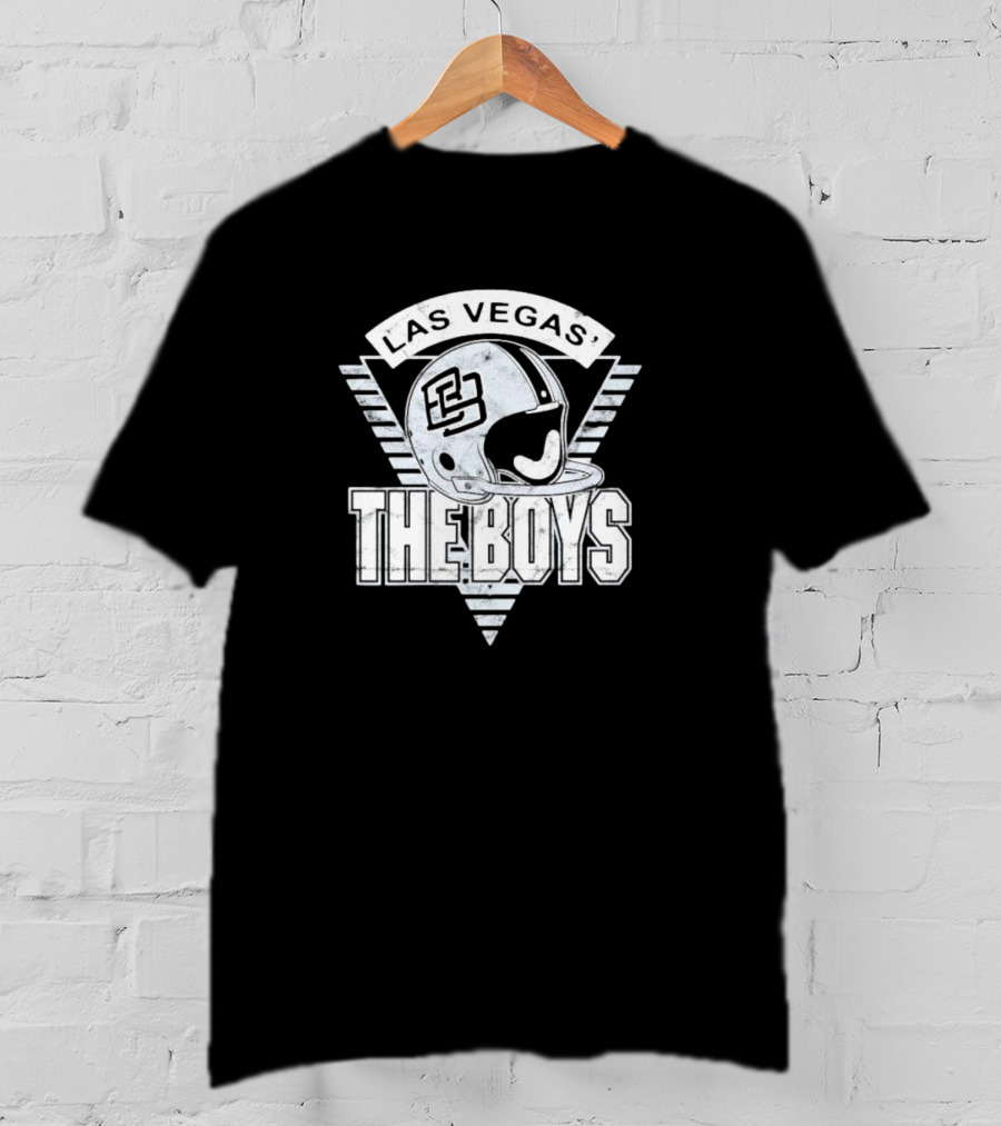 The Boys Las Vegas Football Helmet T-Shirt