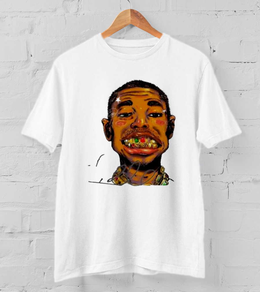 Vameee1 It’s The Way You Wear It Bold Cartoon Face T-Shirt