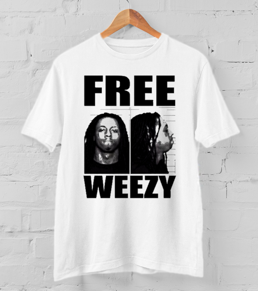 Jeff Hardy Free Weezy Mugshot Image T-Shirt