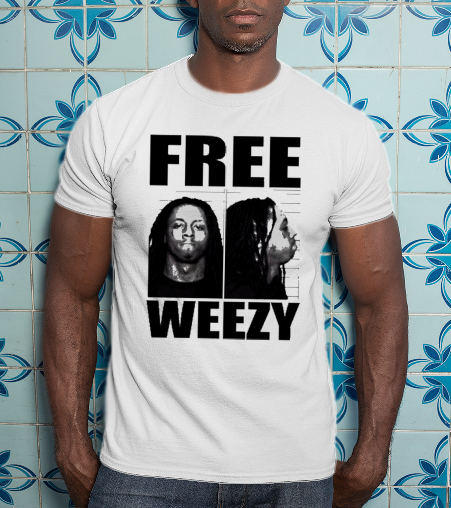 Jeff Hardy Free Weezy Mugshot Image T-Shirt