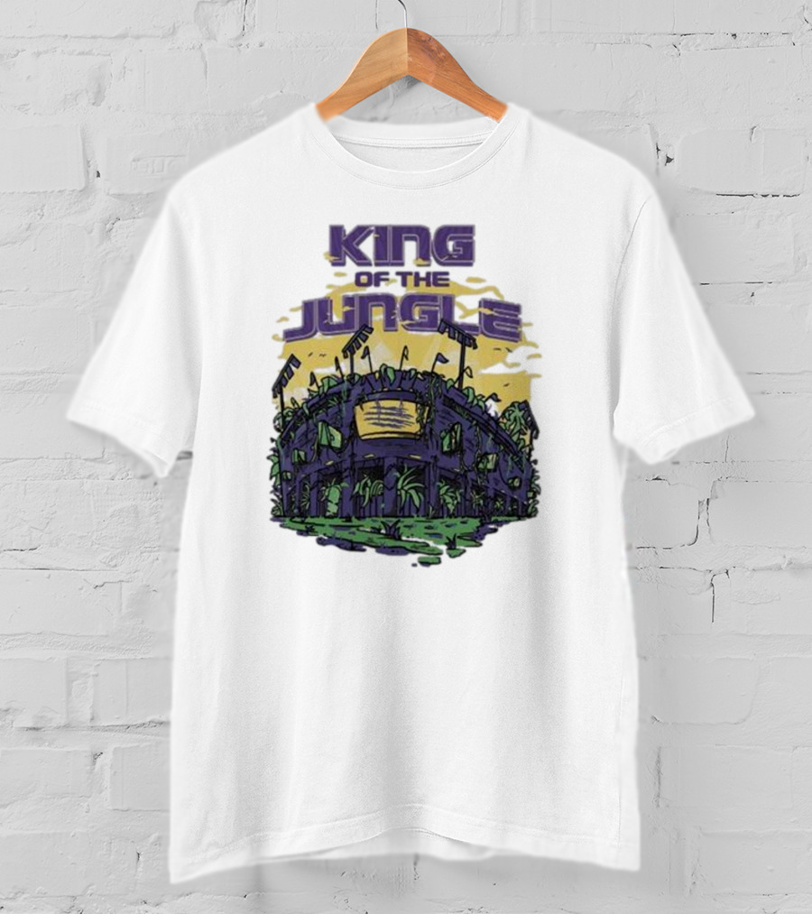 King Of The Jungle LA Stadium Iconic Landmark T-Shirt
