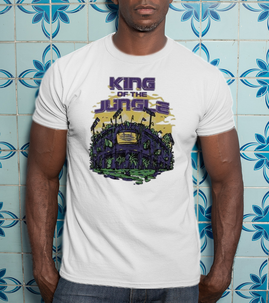 King Of The Jungle LA Stadium Iconic Landmark T-Shirt