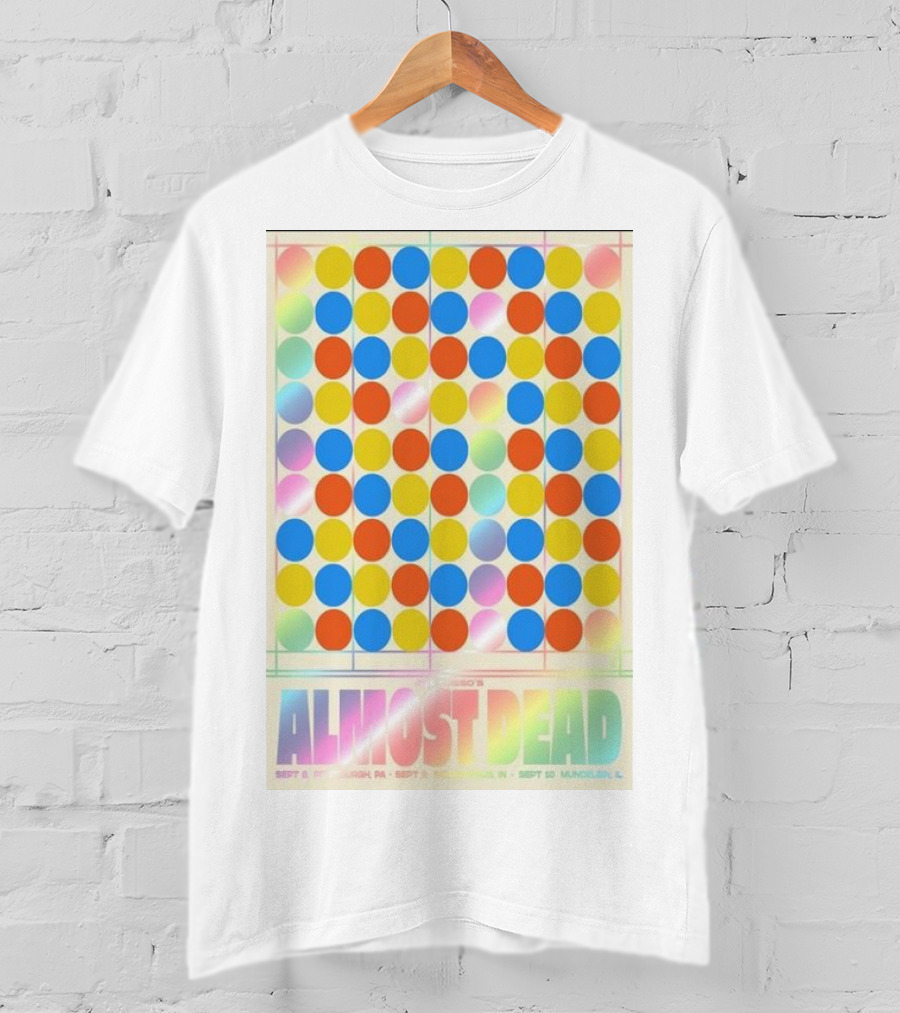 Joe Russo’s Almost Dead September 8 Pittsburgh PA And 9 Chicago IL T-Shirt