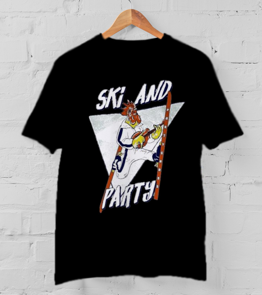 Pixie And The Partygrass Boys Ski And Party Partygrass T-Shirt