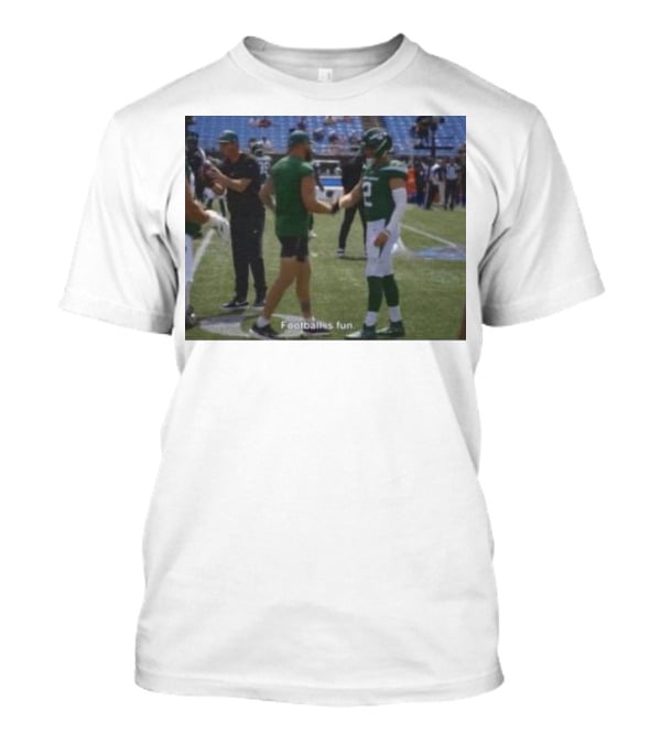 Zach Wilson Football Is Fun Football Is Fun T-Shirt