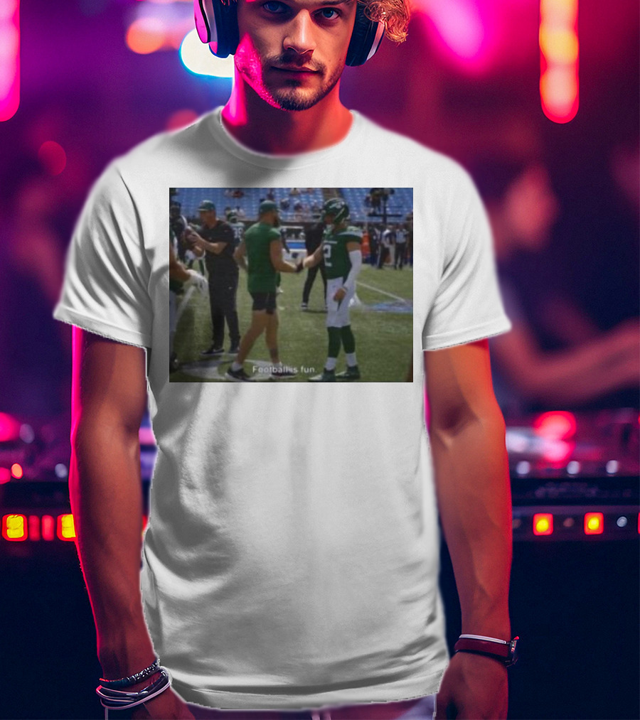 Zach Wilson Football Is Fun Football Is Fun T-Shirt