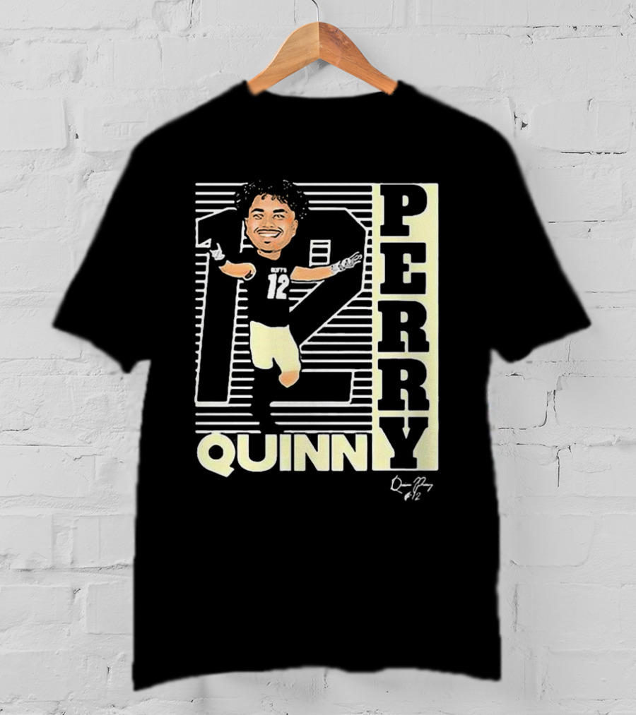 Quinn Perry Number 12 Signature T-Shirt