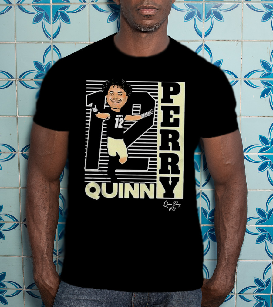 Quinn Perry Number 12 Signature T-Shirt