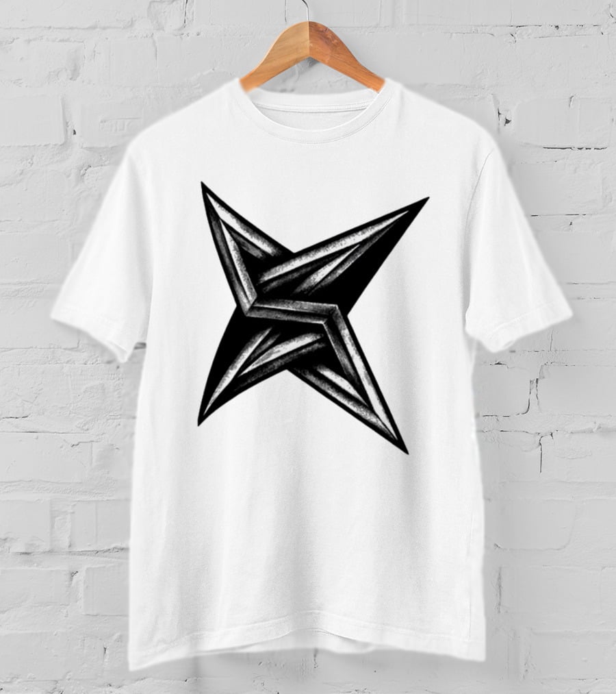 Shinsuke Nakamura Ninja Shuriken Star T-Shirt