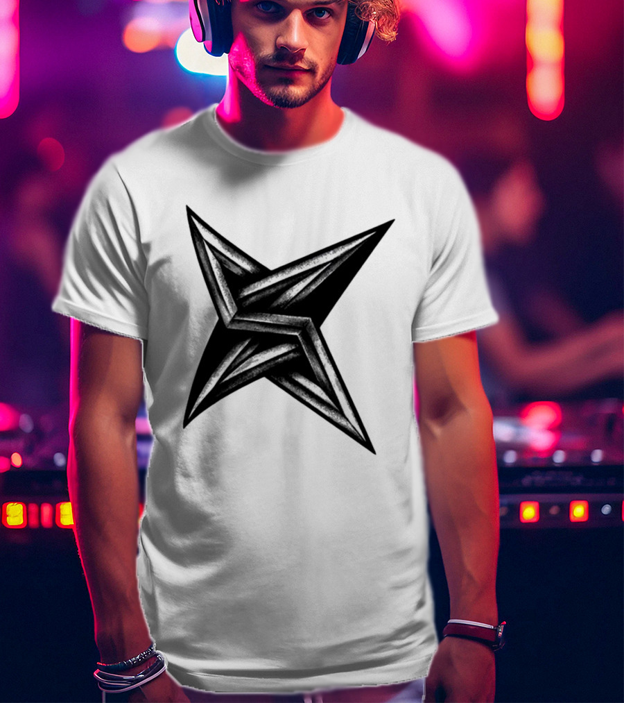 Shinsuke Nakamura Ninja Shuriken Star T-Shirt