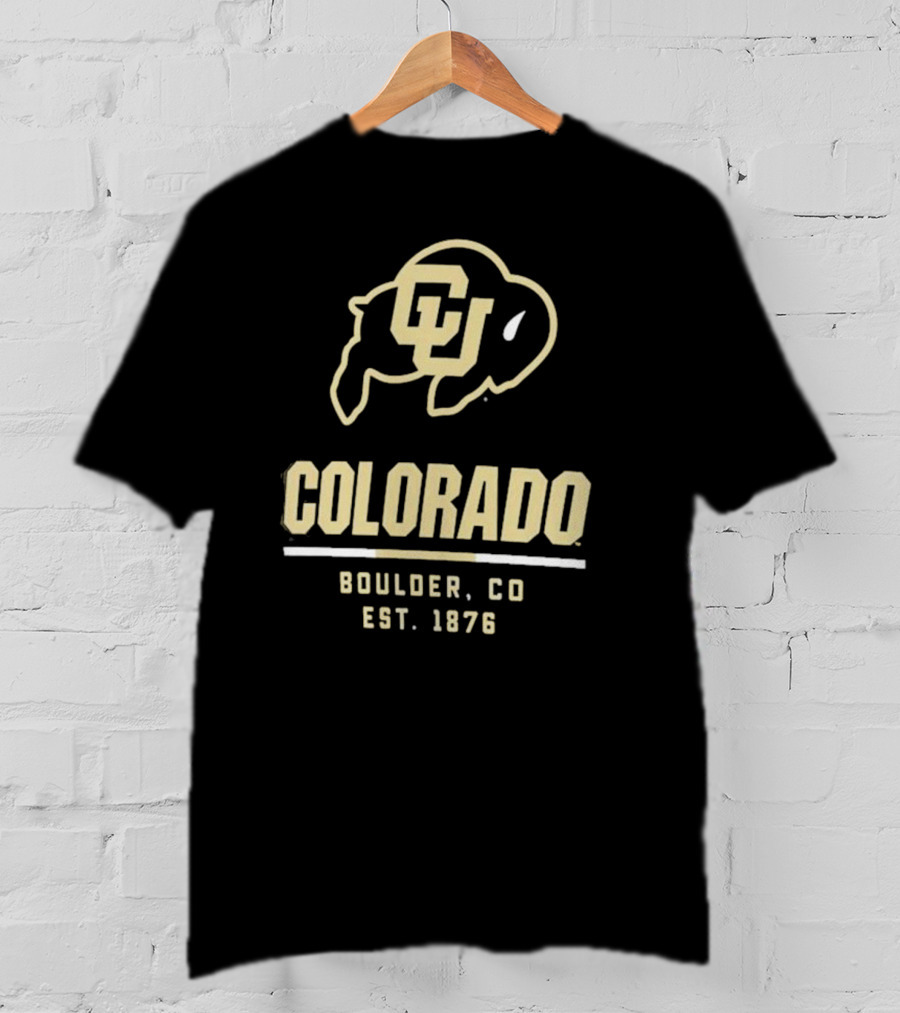 Colorado Boulder CO Est 1876 CU Buffaloes T-Shirt