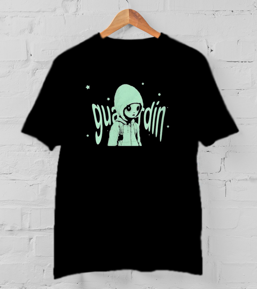 Starseeker Guardian Character In Hoodie Surrounded By Stars T-Shirt
