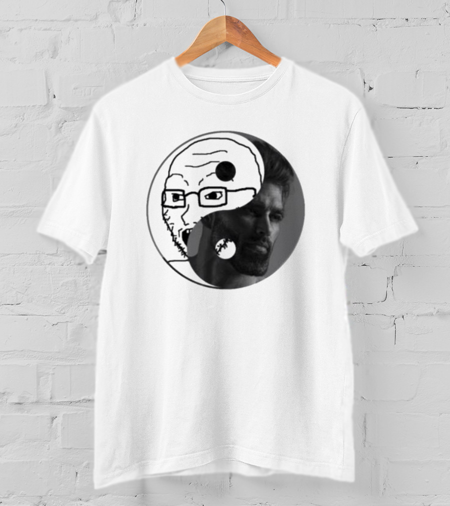 Gigachad Soyjak Meme T-Shirt