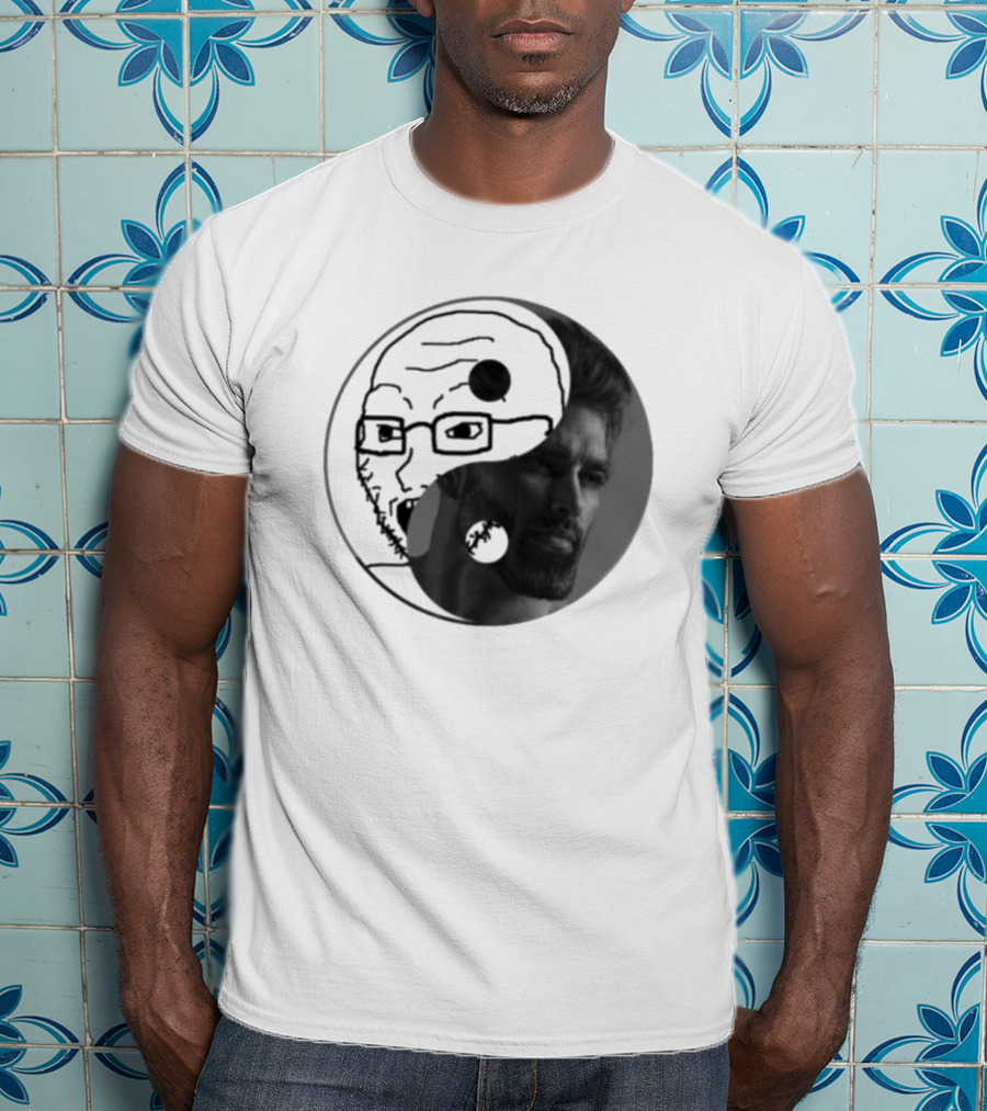 Gigachad Soyjak Meme T-Shirt