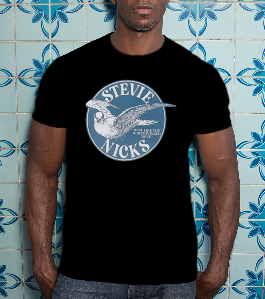 Stevie Nicks Just Like The White-Winged Dove Circular T-Shirt