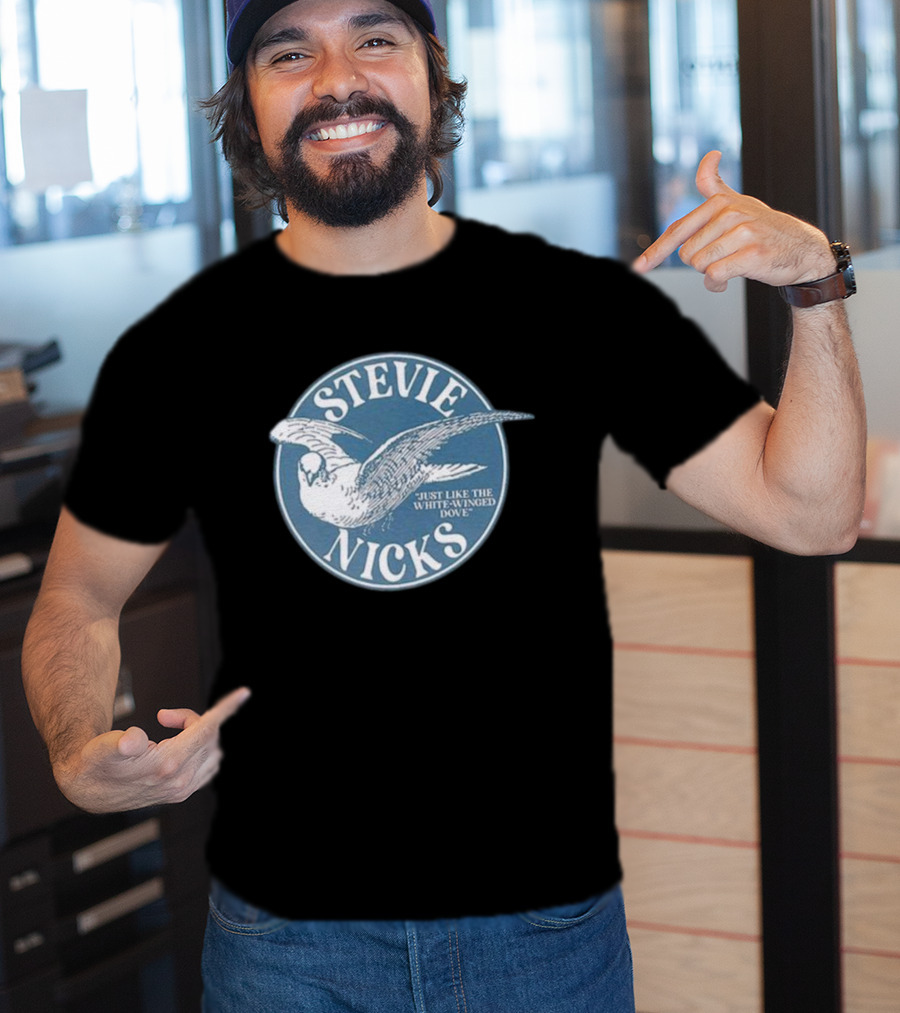Stevie Nicks Just Like The White-Winged Dove Circular T-Shirt